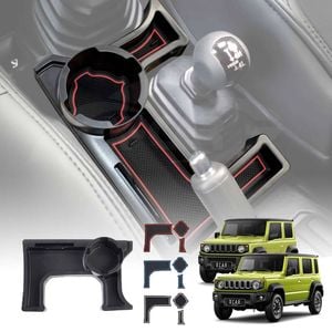 Car Center Console Cup Holder for Suzuki Jimny Manual Transmission 2018-Onwards Storage Box Tray