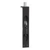 Delf Trade 145 x 24 mm Matt Black Flush Bolt