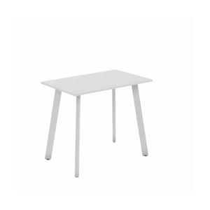 Olg Flare Bar Leaner 4 Leg White Frame White Top L1800mm X W750mm