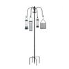 Toque Bird Feeder Station Hanging Stand Feeder 8 Hooks 4 Feeders Outdoor 224cm