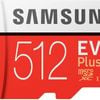 Samsung Evo Plus 512GB Micro SD Card SDXC UHS-I 100MB/s U3 4K Mobile Phone TF Memory Card