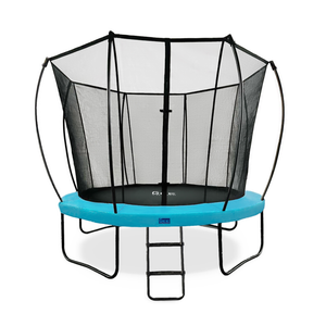 Geetramp Curve 10ft Round Trampoline - Light Blue