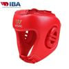 Wesing Iba Approved Leather  Head Guard[small Red]
