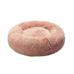 Pawz Round Pet Calming Bed Plush 70CM Pink