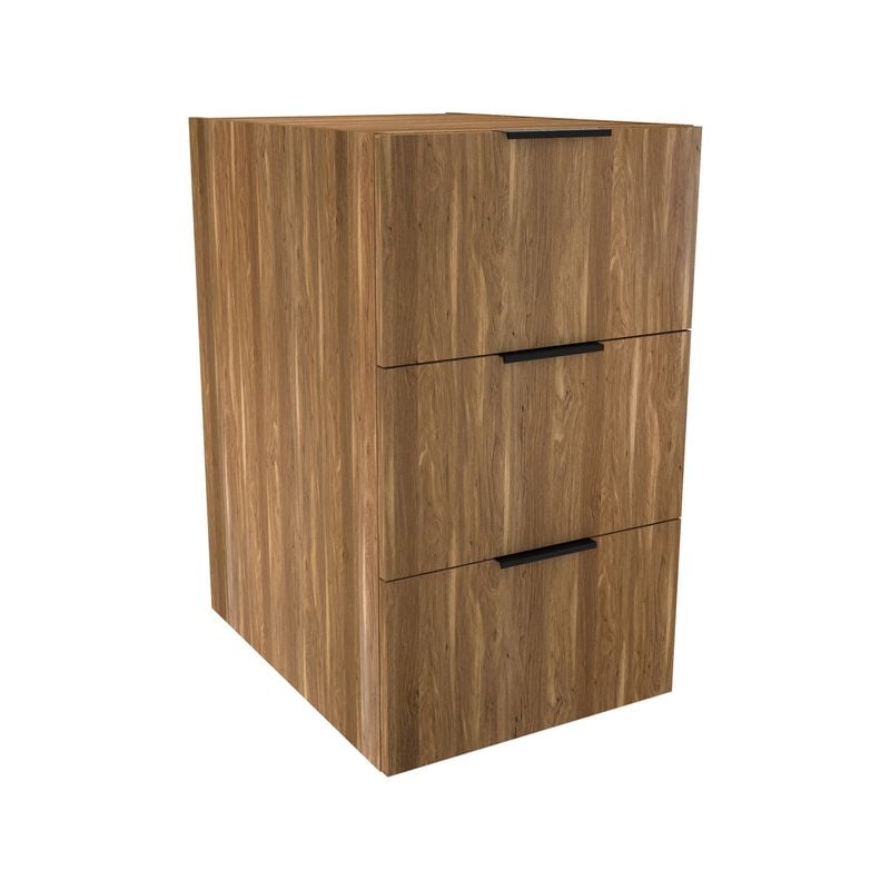 Lugna 768 x 450 x 580mm Cove 3 Drawer Storage Cabinet