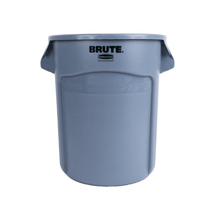 Rubbermaid Brute Round Vented Waste And Utility Container Grey 75.7l