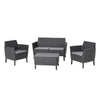 Keter Salemo Lounge Set With Storage Table
