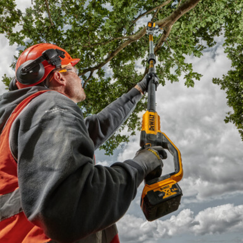 Battery pole saw bunnings sale