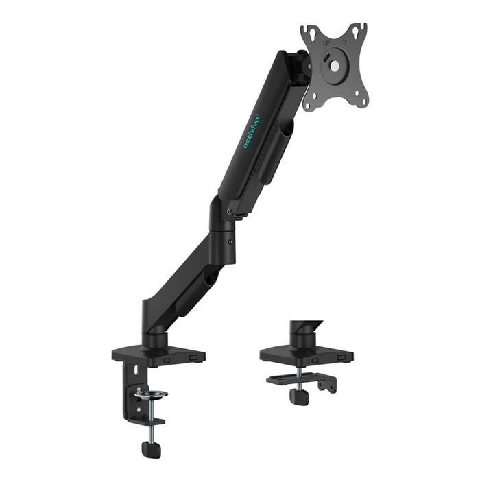 Activiva Ergolife Single-Screen Gas Spring Monitor Arm - 17-32" Monitors
