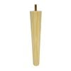 Adoored 230mm Pine Round Tapered Furniture Leg