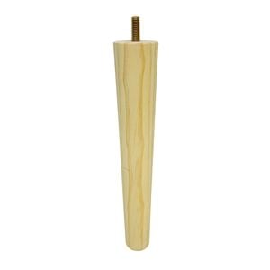 Adoored 230mm Pine Round Tapered Furniture Leg