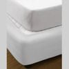 Ramesses Vertical Quilted Valance White Single