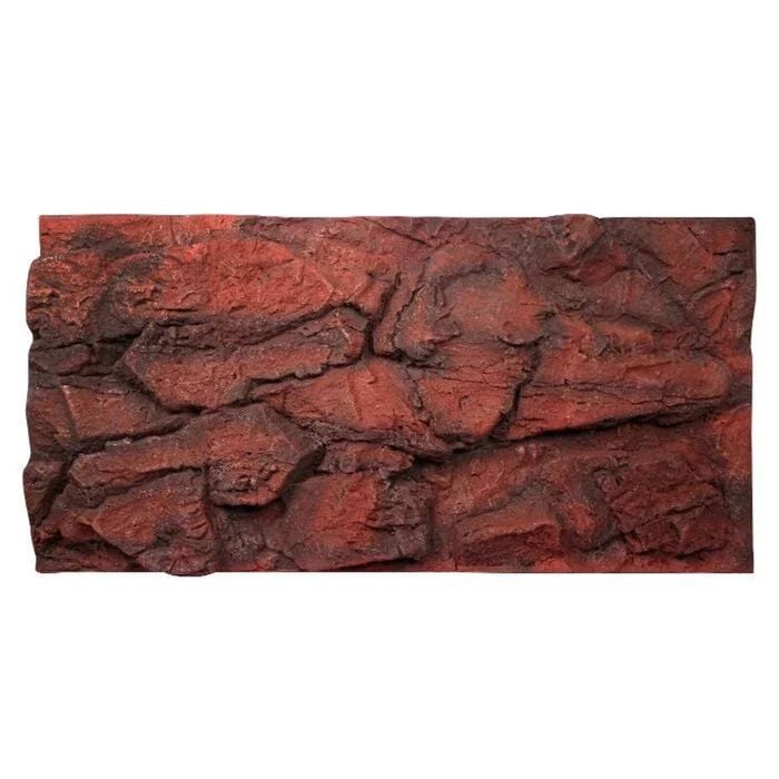 Reptile One Copirock Pu Background 115 × 55 Cm | Large Red Stone