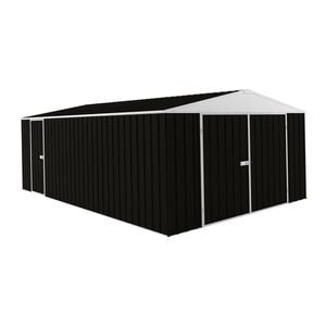 EnduraShed 7.5 x 3.75 x 2.48m Ebony Tall Garage Garden Shed