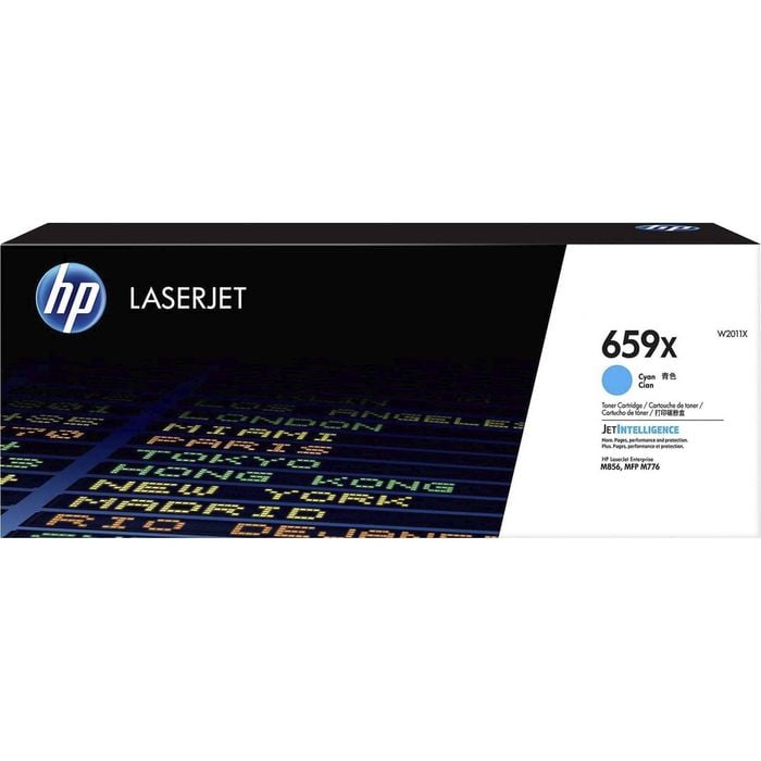 HP 659X Cyan Toner Cartridge - 29000 Pages, 1 Pack