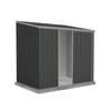 Absco Sheds 2.26 x 1.52 x 2.08m Monument Ezislider Single Sliding Door Garden Shed