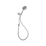 EZYFIX WELS 5 Star 6L/min Chrome 360° Rotational Air Infused Shower With Adjustable Height Rail