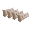 SOGA 4x 150cm Beige Wedge Pillows