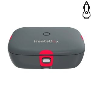 HeatsBox Drive Portable Smart Heated Lunchbox - Grey