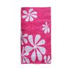 Elements Jacquard Reversible Cotton Floral Beach Towel - Pink Floral 80 x 148 cm