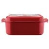 Non Stick Roaster & Grill 34x24x12cm Red Bessemer