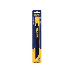 Irwin 8" 10TPI Bi-Metal General Purpose Cutting Reciprocating Saw Blade - 5 Pack