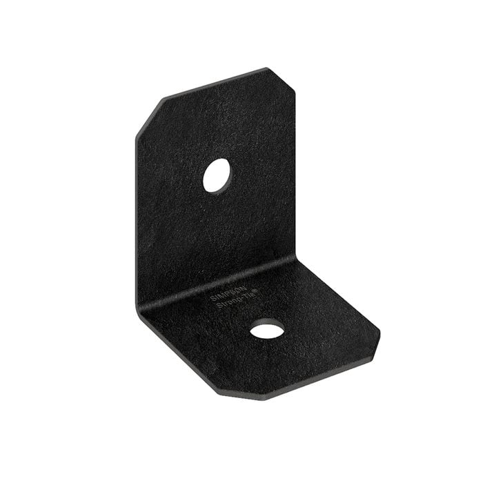 Simpson Strong-Tie 80 x 80 x 75mm 90° Black Outdoor Accents Heavy Angle