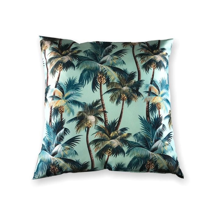 Mojo 60cm L.A. Palm Blue Cushion Cover