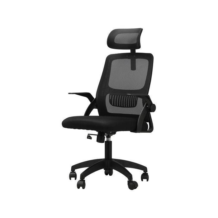 Oikiture Mesh Office Chair Fabric Black