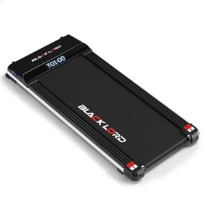 BLACK LORD Treadmill Walking Pad Steel Frame 41cm Black
