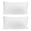 2PK Jason Commercial Crisp Pillow Case King 50x90cm White