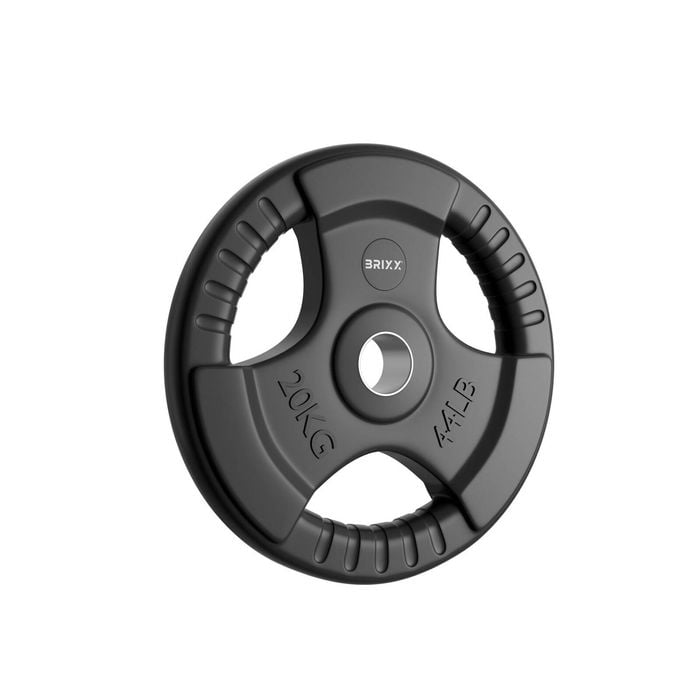 Brixx 20kg Tri-grip Olympic Weight Plates