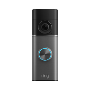 Ring Deep Silver Ring Battery Video Doorbell Pro