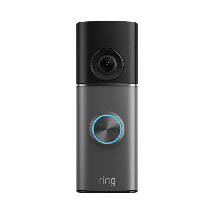 Ring Deep Silver Ring Battery Video Doorbell Pro