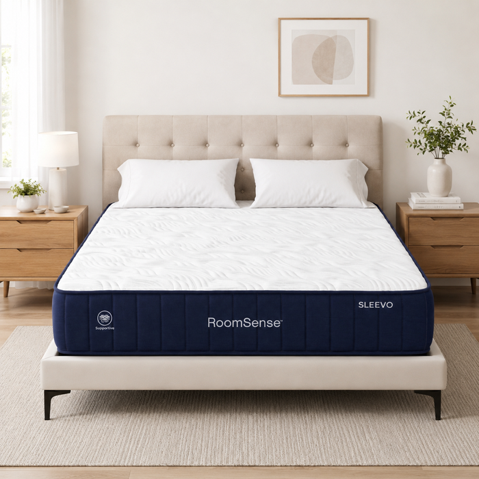 Roomsense Queen Mattress, 26cm Orthopedic Firm Mattress For Back Pain Relief