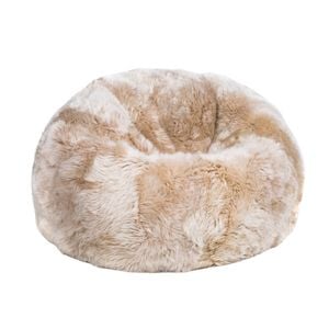 Huxford Grove The Gulgong Sheepskin Long Wool Bean Bag - Nappa