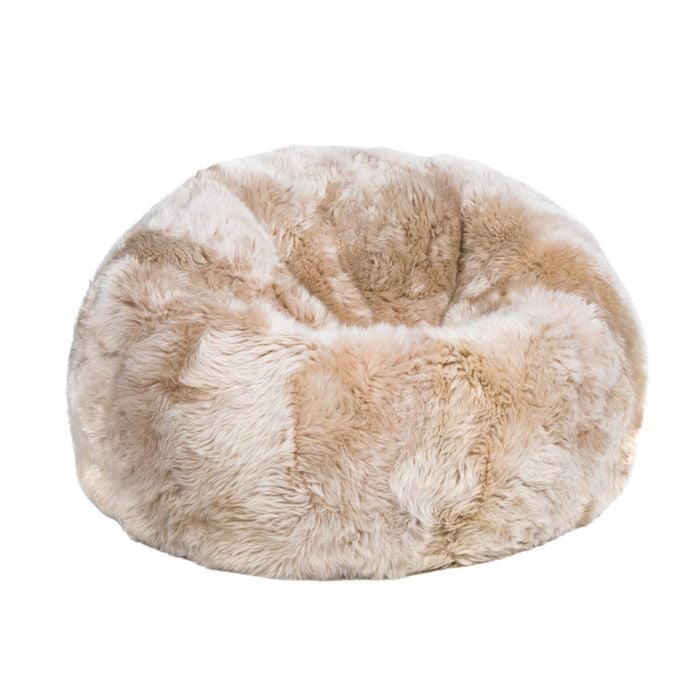 Huxford Grove The Gulgong Sheepskin Long Wool Bean Bag - Nappa