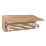 Flatpax Utility 900mm Wall Drying Cupboard Woodgrain