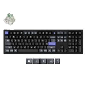 Keychron Q6 HE 8K Wired Magnetic Switch Keyboard (Black) (Fully Assembled Knob)