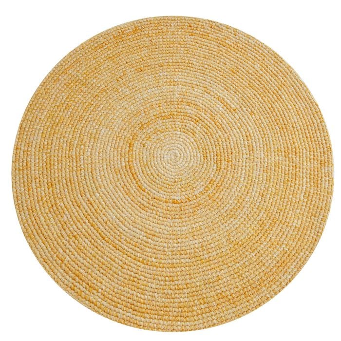 Ultra Chic Indoor/outdoor Rug - Orbit 6223 - Apricot - 120x120cm