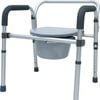 Q-Assist 250kg Weight Rating Over Toilet Frame and Commode