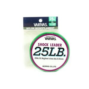 Varivas Monofilament Nylon Shock Fishing Leader 50m 25lb