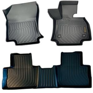 Vehiclab Toyota RAV4 - 2018 - 2025 - 5th Gen - Hybrid ONLY - 3D/5D All Weather Moulded Car Floor Mats