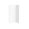 Kaboodle 800 x 900mm Macaroon V-Groove Corner Base Cabinet Doors - 2 Pack