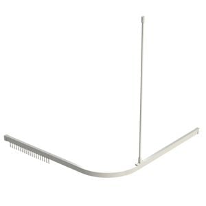 Emro 1600 x 1600mm White Shower Track
