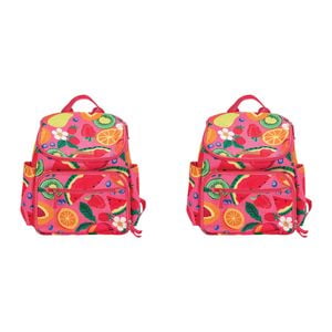 2PK Annabel Trends Polyester Picnic Lunch Bag Backpack -  Tropicana