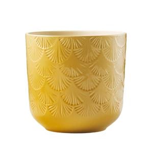 Borralheira 160mm Yellow Palm Indoor Ceramic Pot