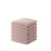 6 Pack - Luxury Egyptian Cotton Bath Towel 70x130cm - Dusty Pink