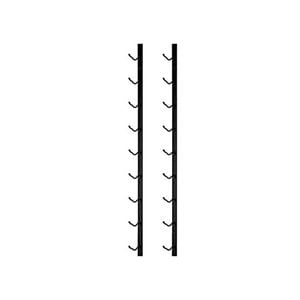 One Bottle Deep Wall Mounted Wine Rack