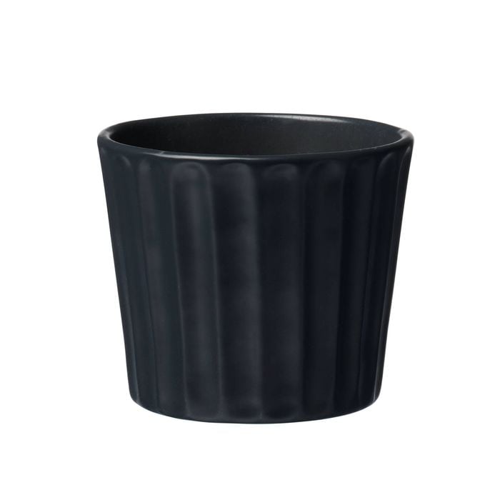 Northcote Pottery 9.5 x 8cm Charcoal Oasis Mini Ceramic Indoor Pot